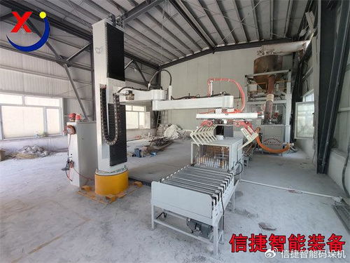 立柱机器人在建材厂石粉码垛中的关键作用